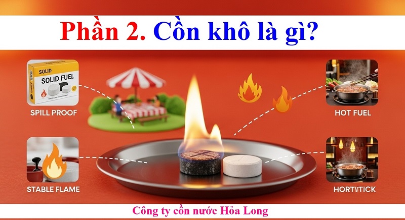 Cồn nước và cồn khô loại nào tốt? So sánh chi tiết & cách chọn phù hợp